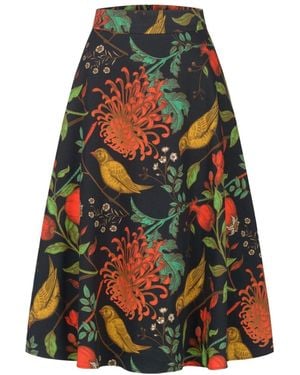 Marianna Déri Evening Midi Skirt - Multicolor