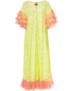 By Moumi Angelica Lace Dress - Yellow