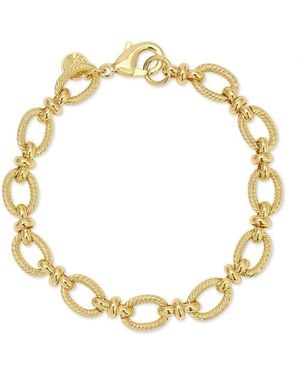 Leeada Jewelry Lulu Chain Bracelet - Metallic
