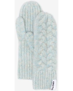 Arctic Fox & Co. Mohair Mittens - Blue