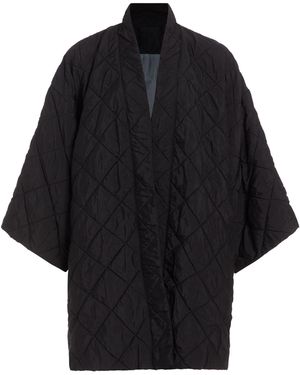 Niran Silvia Padded Kimono Jacket - Black