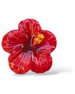 Sunset Magic Studio Hibiscus Brooch & Hairpin - Red