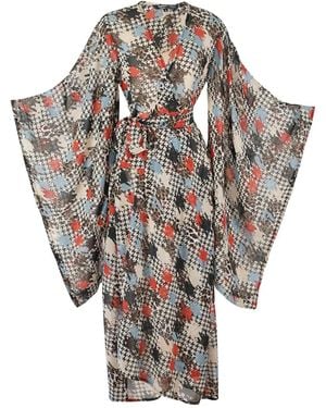 Jennafer Grace Darcy Kimono - Metallic