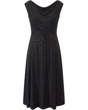 Alie Street London Darcie Cowl Neck Dress - Black