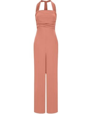 Celestine & Mae Neutrals Kahili Jumpsuit - Pink