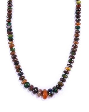Mineralgems•Studio Opal Necklace - Brown