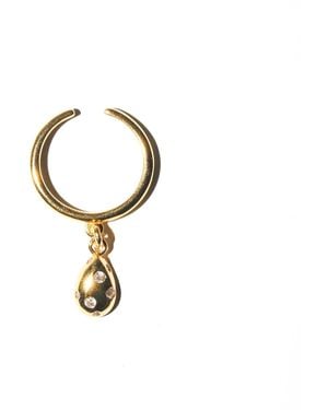 Studio Baloge Goutte D Or Ring - Metallic