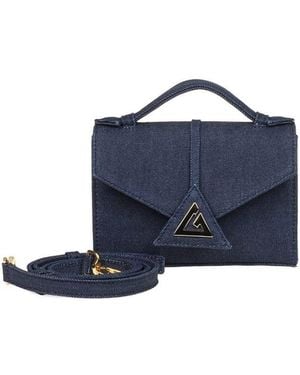 Le Trap Milan Bag Denim - Blue