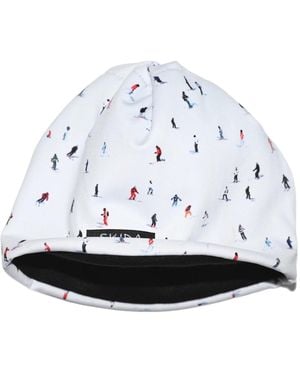 Dede Johnston Skier Lined Alpine Hat - White