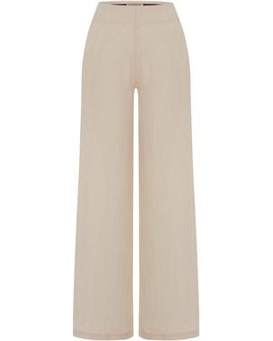 Unexpectedone Neutrals Shades Of Shirt Burgundy Matching Soul Mate Side Slit Pants - White