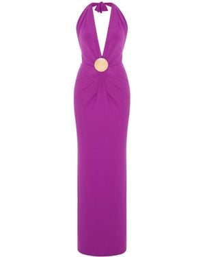 Maison sél Améthyste Dress - Purple