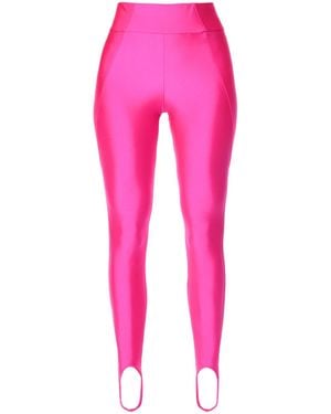 AGGI by HALEWSKI Gia Plastic Pink Trousers