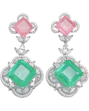 Meraki by Rashmi Bajaj Voyage Earrings - Green