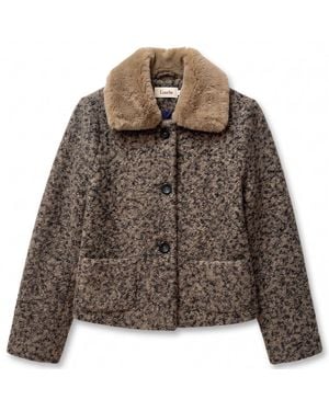 Louche Apple Boucle Jacket - Brown