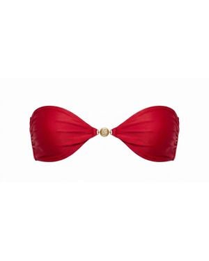 Sunkissed Le Bandeau Strapless Top - Red