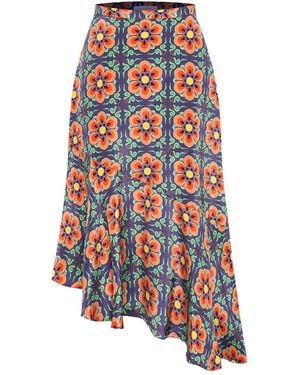 Emma Wallace Fang Skirt - Blue
