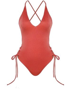 Cherina Beachwear Llc Ibiza Swimsuit - Red