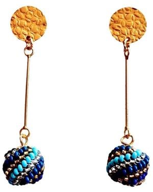 Iliana Arrazola Magic Ball Earrings - Metallic