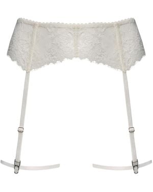 Daily Underwear Garter Belt Ombre - White