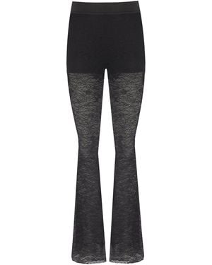 No'design Isla Lace Trousers - Blue