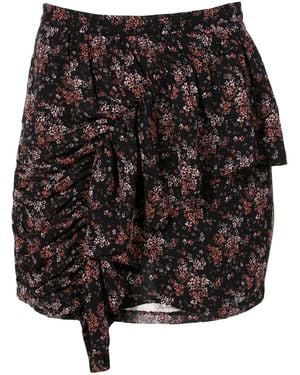 AGGI by HALEWSKI Chiffon Skirt Margaux Caviar - Black