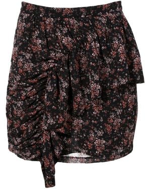 AGGI by HALEWSKI Chiffon Skirt Margaux Caviar - Black