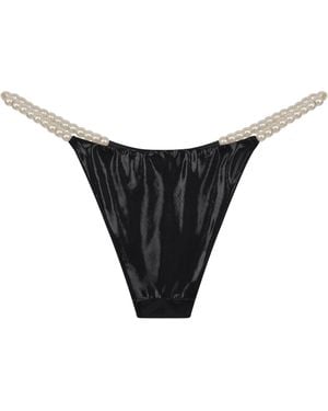 GOD SAVES QUEENS Mia Bottom Onyx - Black
