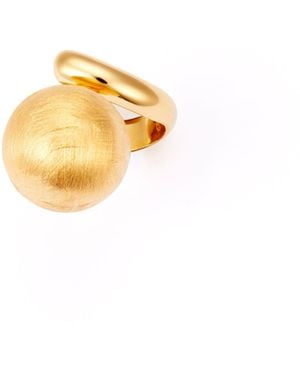 Visconti Paola Squillo Plated Sterling Ring - Metallic