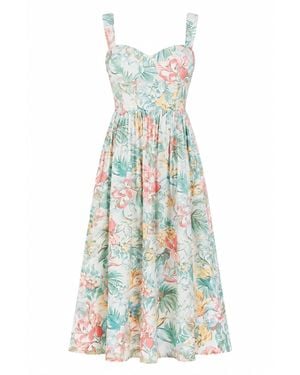 Yumi Kim Shauna Linen Dress - Blue