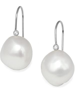 Hye Jane Jewelry Grace Kelly Pearl Earrings - White