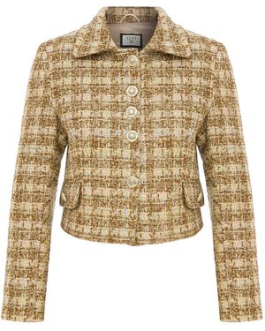Ilvi Bauer-Cream- Tweed Jacket - Natural