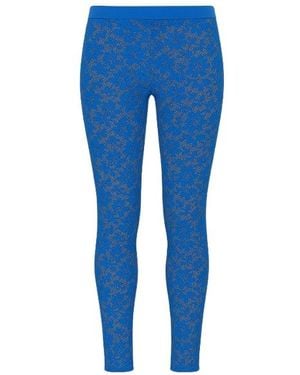 Conquista Lace Leggings Royal - Blue