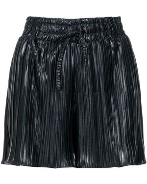 Vazaf Pleated Shorts - Black