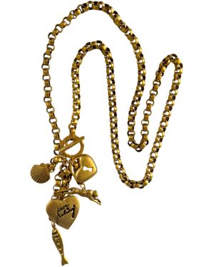 Sccollection August Layered Charm Necklace - Metallic