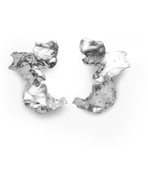 EVA REMENYI Talisman Flow Earrings - Metallic