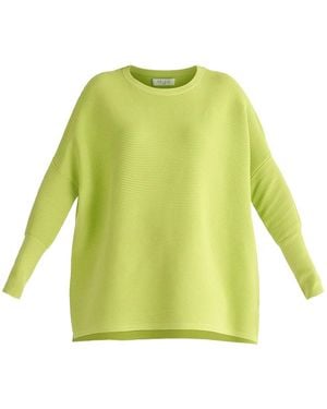 Paisie Ribbed Jumper - Green