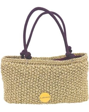 Hilo De Mar Lux Bag - Metallic