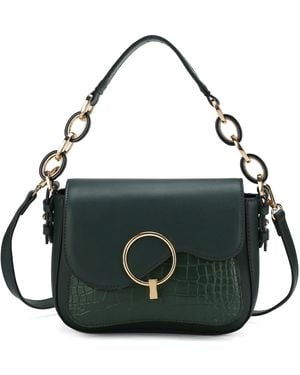 Mkf Collection - J'omor Fanta Croc Shoulder Bag - Black