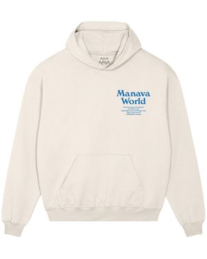 MANAVA World Hoodie - White