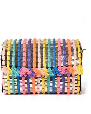 Simitri Summer Dori Soft Clutch - White