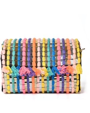 Simitri Summer Dori Soft Clutch - White