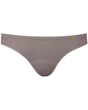 Zd - Zero Defects Venus Mini Brief – Comfortable Fit & Skin-Friendly Soy Fibre - Grey