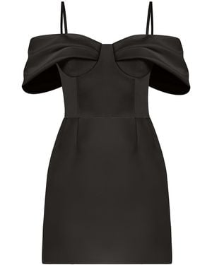 Tia Dorraine Belle Of The Ball Mini Dress - Black