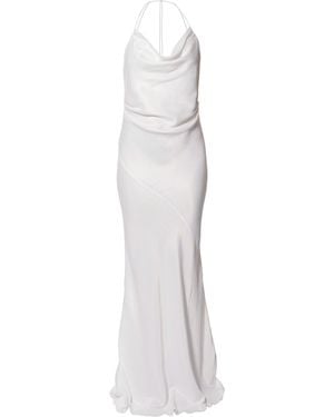 AGGI by HALEWSKI Melanie Off Maxi Dress - White