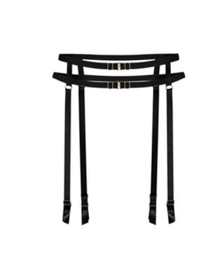 GOD SAVES QUEENS Forget Me Not Suspender - Blue