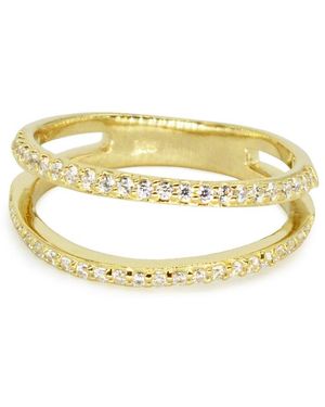 KAMARIA Double Band Ring - Metallic