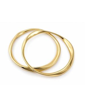 Hye Jane Jewelry Tomboy Bangles - Metallic