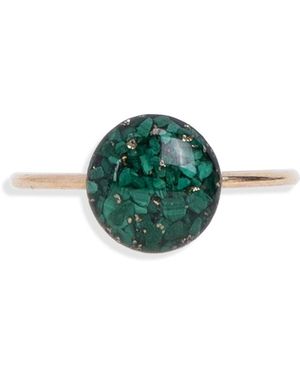 Kate Koel Gemstone Ring - Green