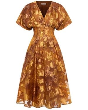 Emma Wallace Ara Dress - Brown