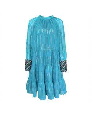 Laura Citron Diamond Dress - Blue